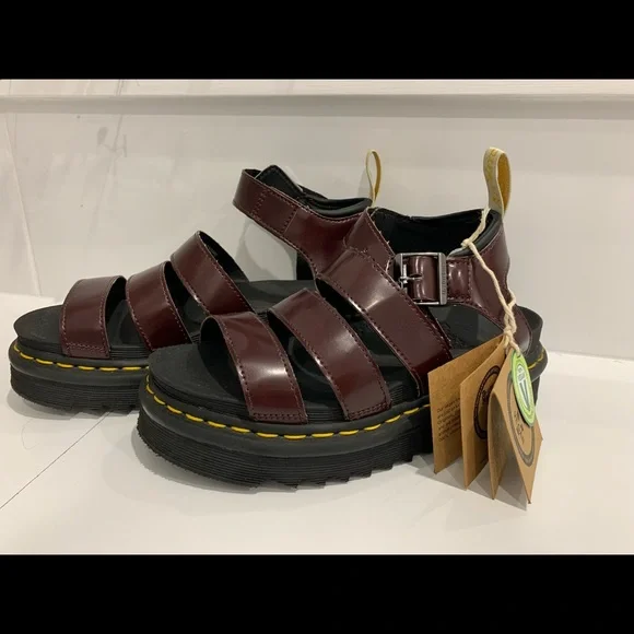 Cherry red Doc sandals - Picture 2 of 7